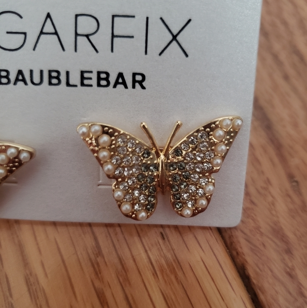 Sugarfix by  Baublebar Butterfly Earrings - Picture 4 of 4
